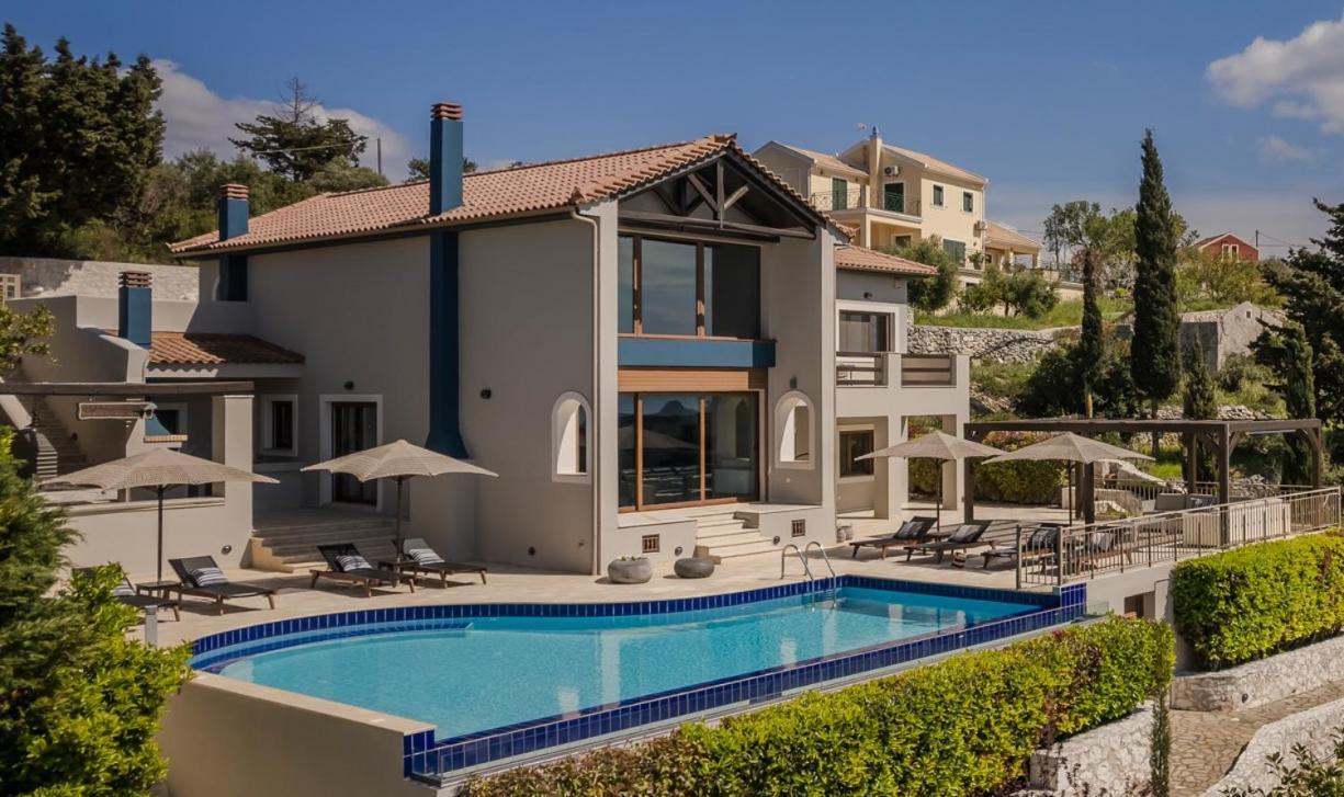 Luxury Villa Karmaniolos Fiskardo Kefalonia Exterior foto