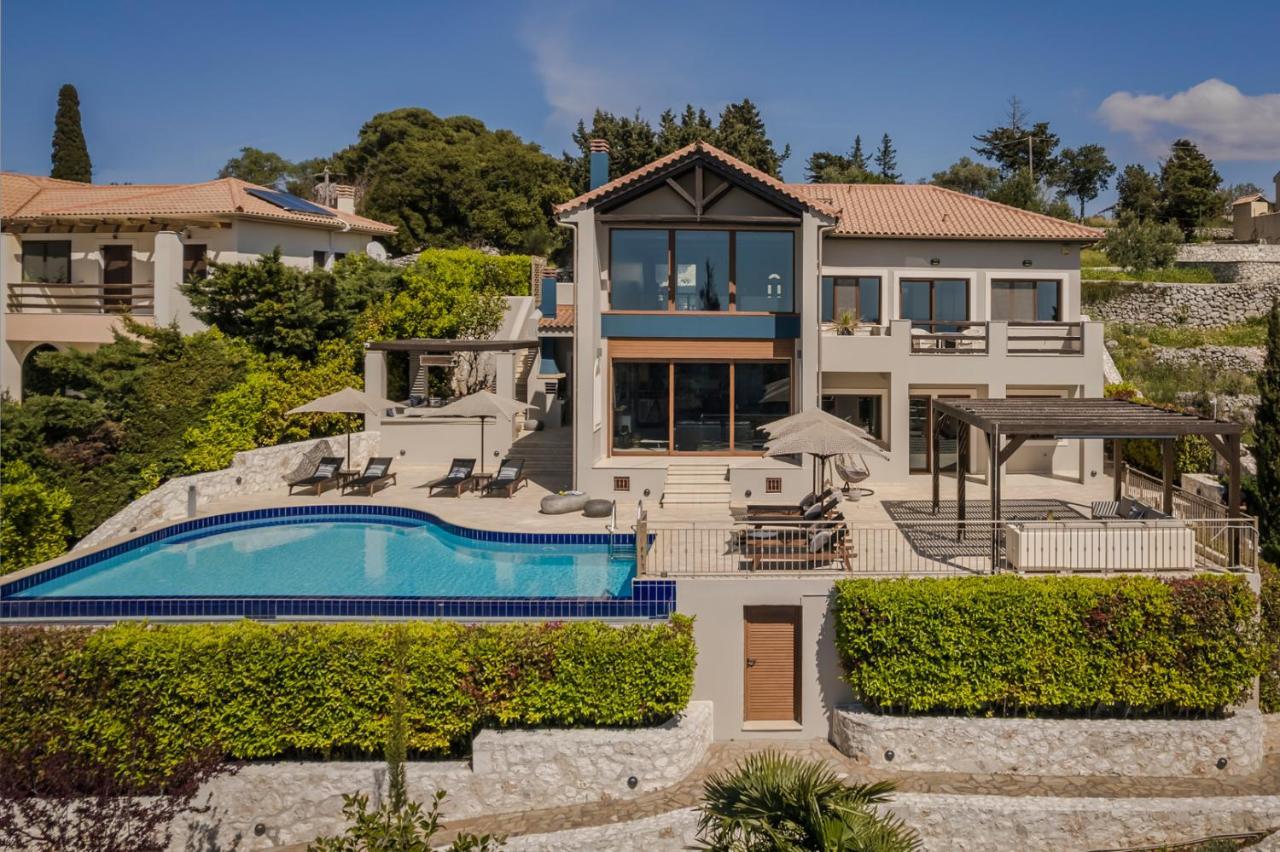 Luxury Villa Karmaniolos Fiskardo Kefalonia Exterior foto