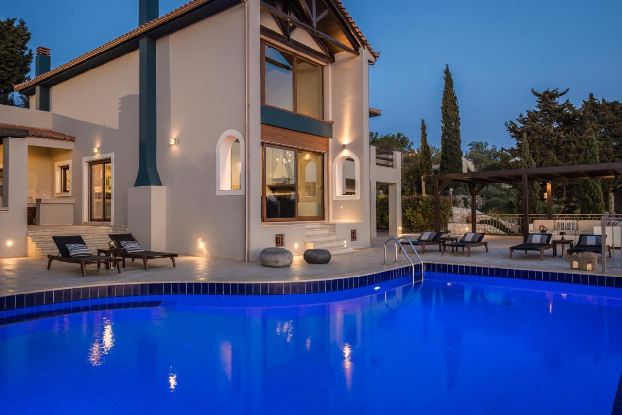 Luxury Villa Karmaniolos Fiskardo Kefalonia Exterior foto