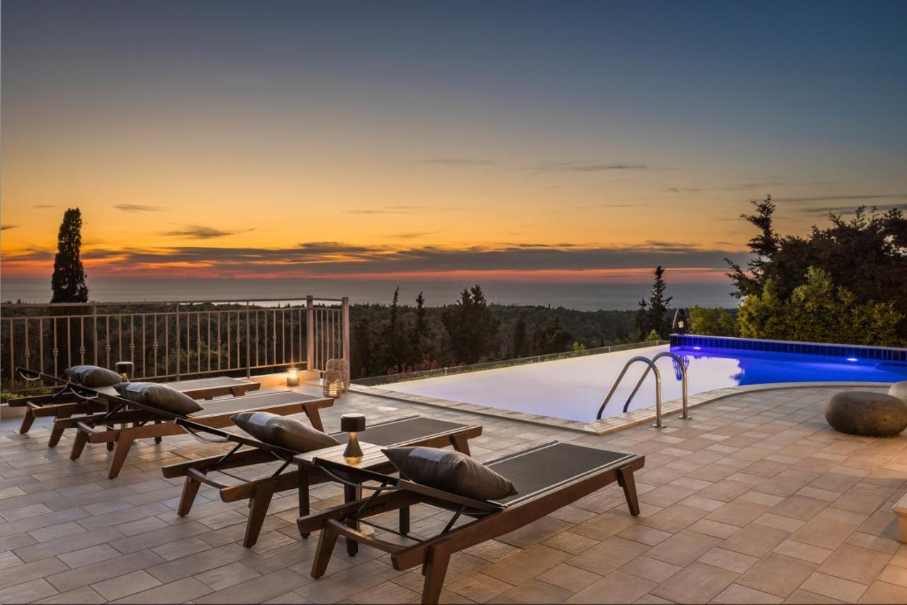 Luxury Villa Karmaniolos Fiskardo Kefalonia Exterior foto